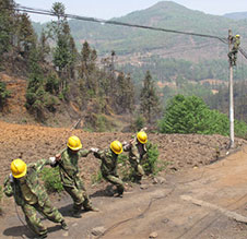 “飛鴿葫蘆在通信線路建設(shè)